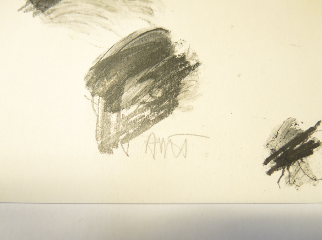 Onbekend Gesigneerd: Potloodtekening, Zonder Titel  kopen? Bied vanaf 1!