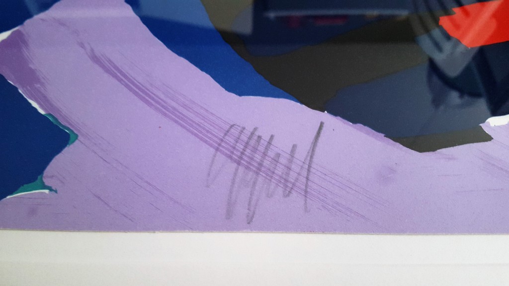  Another blue head again - oplage 175 ex. - Prachtig ingelijst kopen? Bied vanaf 450!