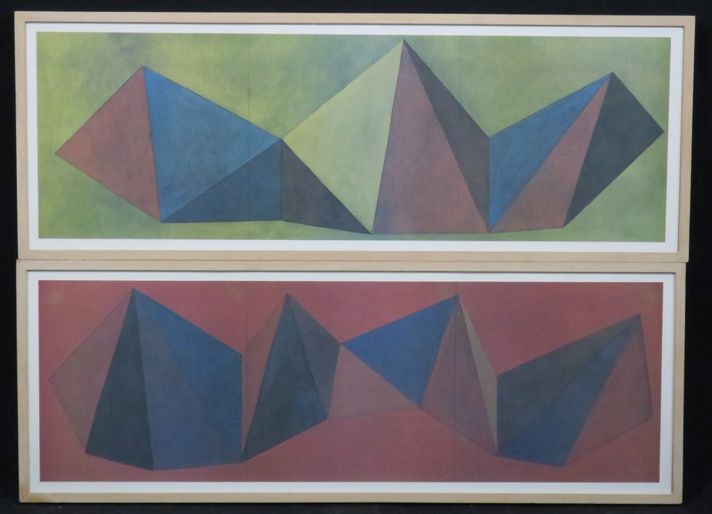 Sol LeWitt: Serie van 10 litho's, Piramidi - Ingelijst kopen? Bied vanaf 2000!