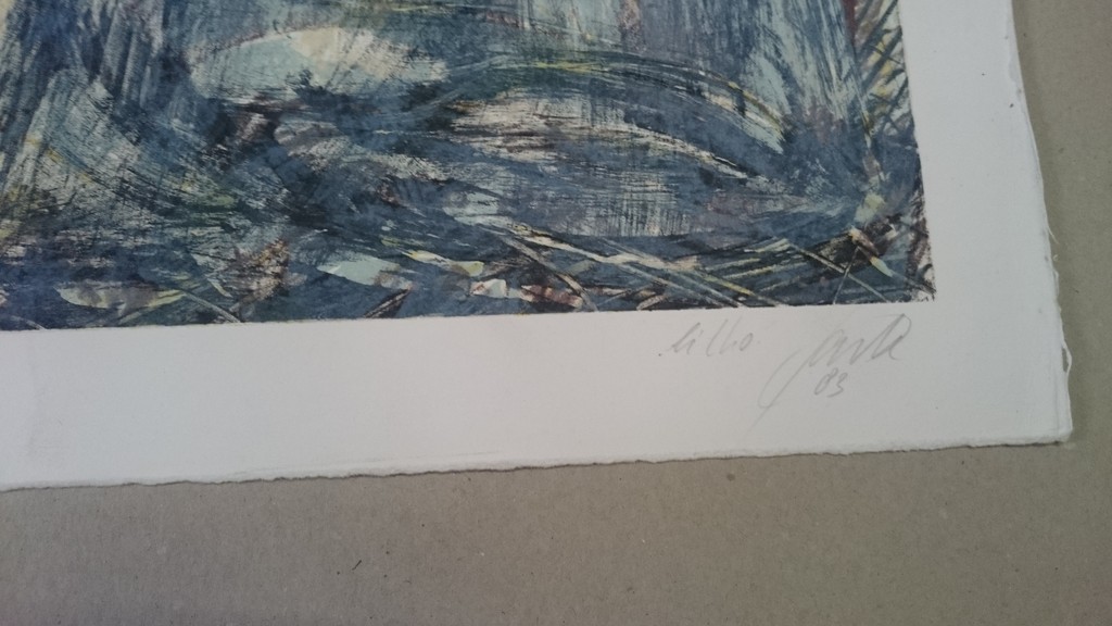 Wim Jonkman, litho, Dwaalspoor kopen? Bied vanaf 40!