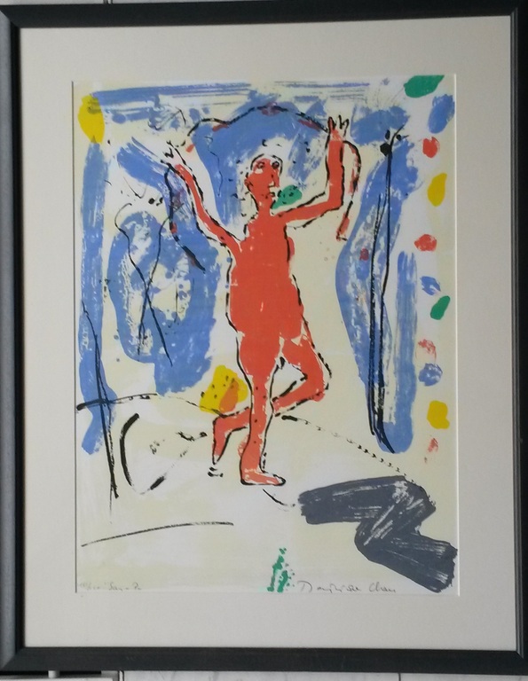 Dominique Chan - zeefdruk - San Pu kopen? Bied vanaf 50!