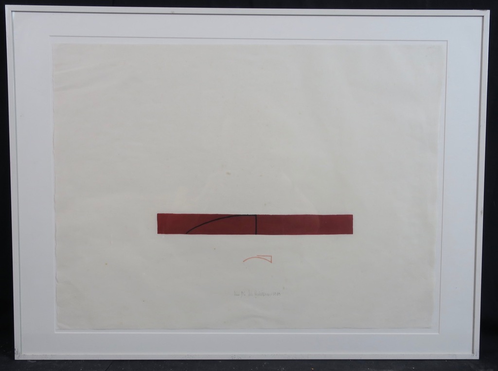 Cees Andriessen: Lino op Rijstpapier, Z.T. - Ingelijst kopen? Bied vanaf 20!