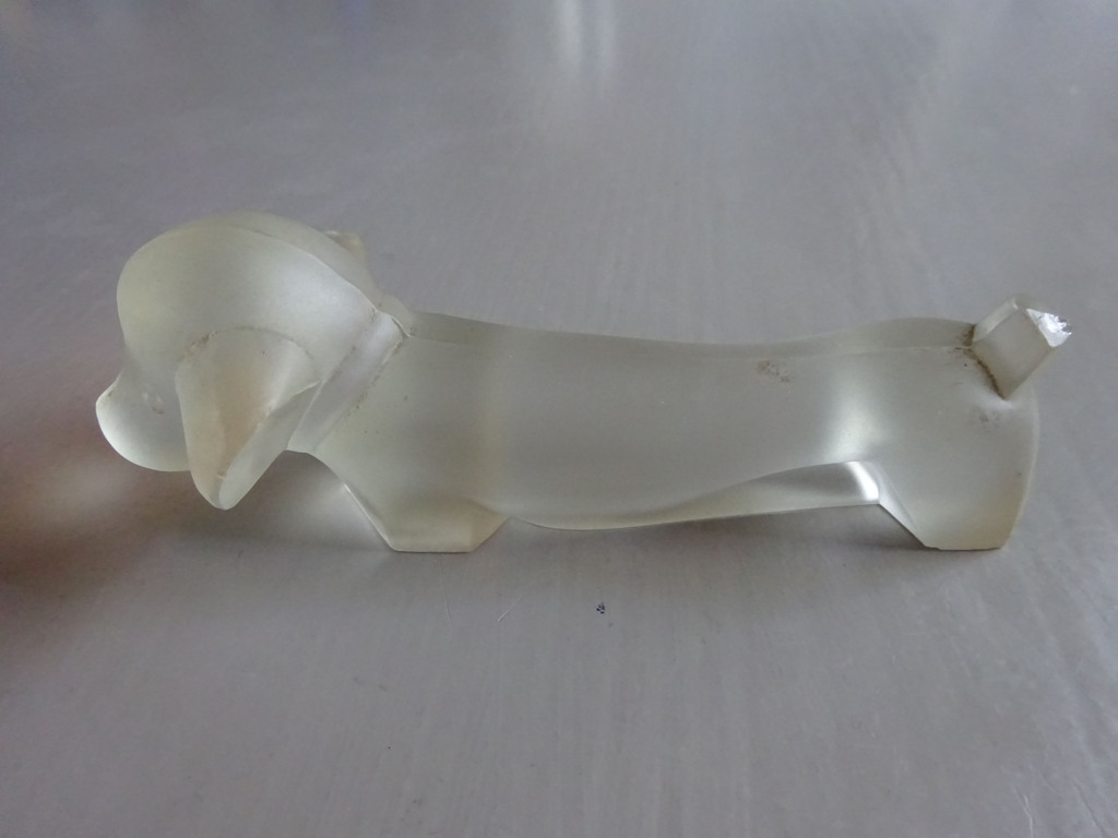 Lucienne Bloch- frosted pers glas- Taxhond kopen? Bied vanaf 15!