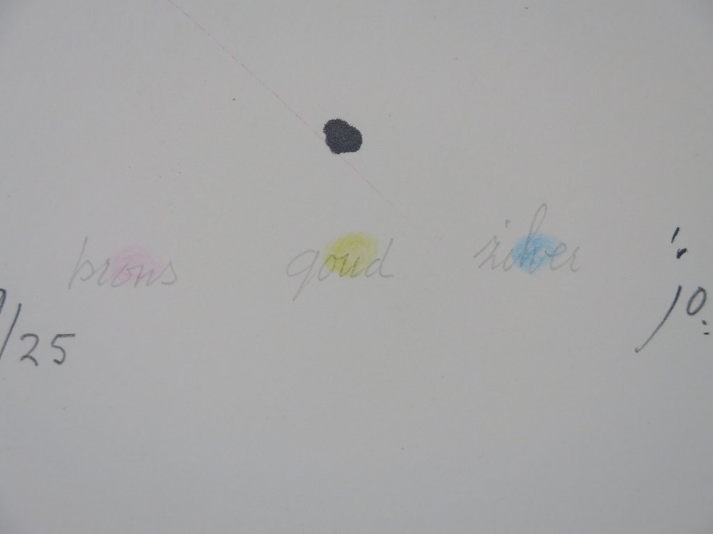 Jo van Dreumel: Zeefdruk, Brons, Goud, Zilver kopen? Bied vanaf 1!