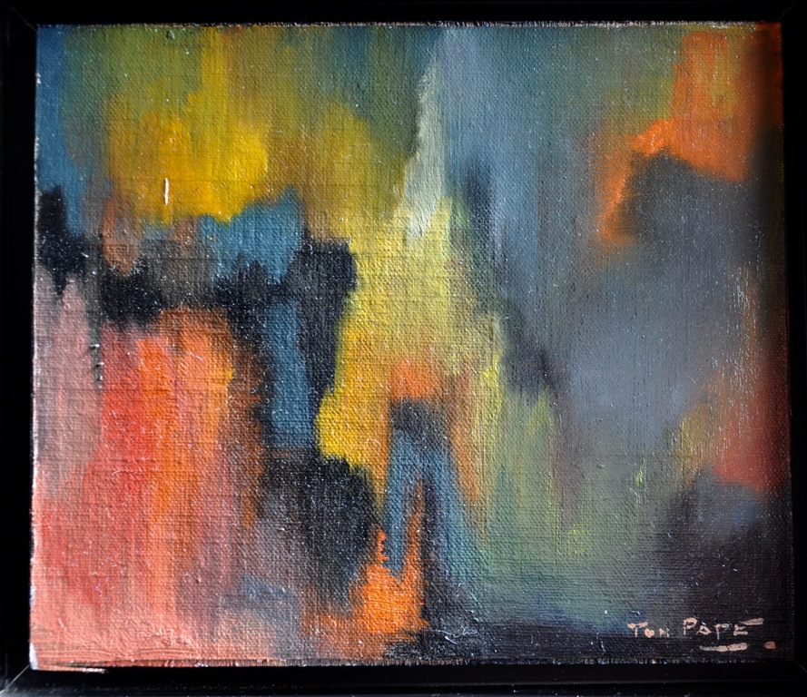 Ton Pape - Abstracte compositie kopen? Bied vanaf 69!