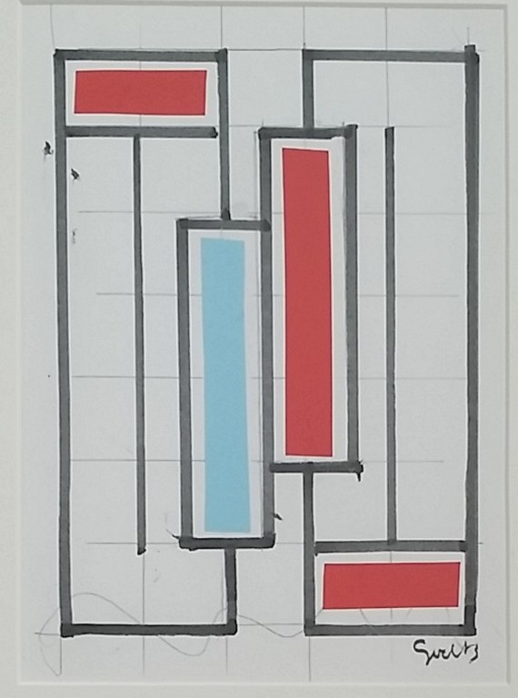 Siep van den Berg - Siep van den Berg - Inkt Collage op papier  kopen? Bied vanaf 1!