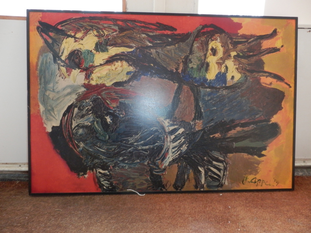 KAREL APPEL  ,,ARTPRINT ,, TWO BIRDS verkocht voor € 35!