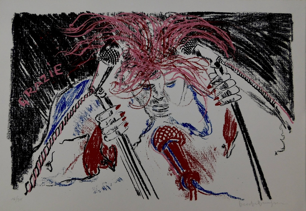 Dees de Bruyne - Kleurenlitho - Grazie kopen? Bied vanaf 75!