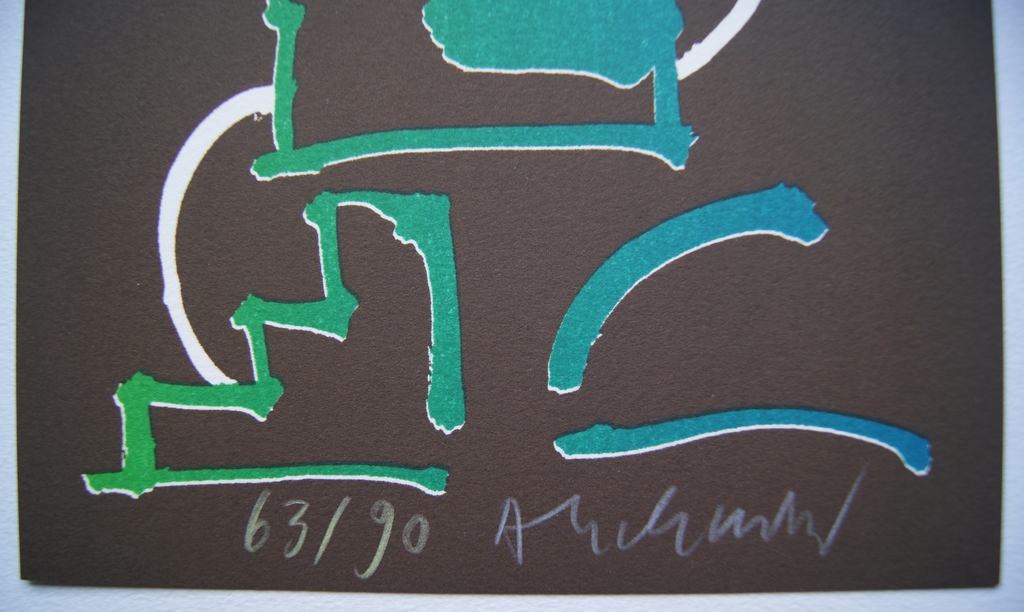 Alechinsky gesigneerde kleurenlitho - 2006 - oplage 90 ex. kopen? Bied vanaf 150!