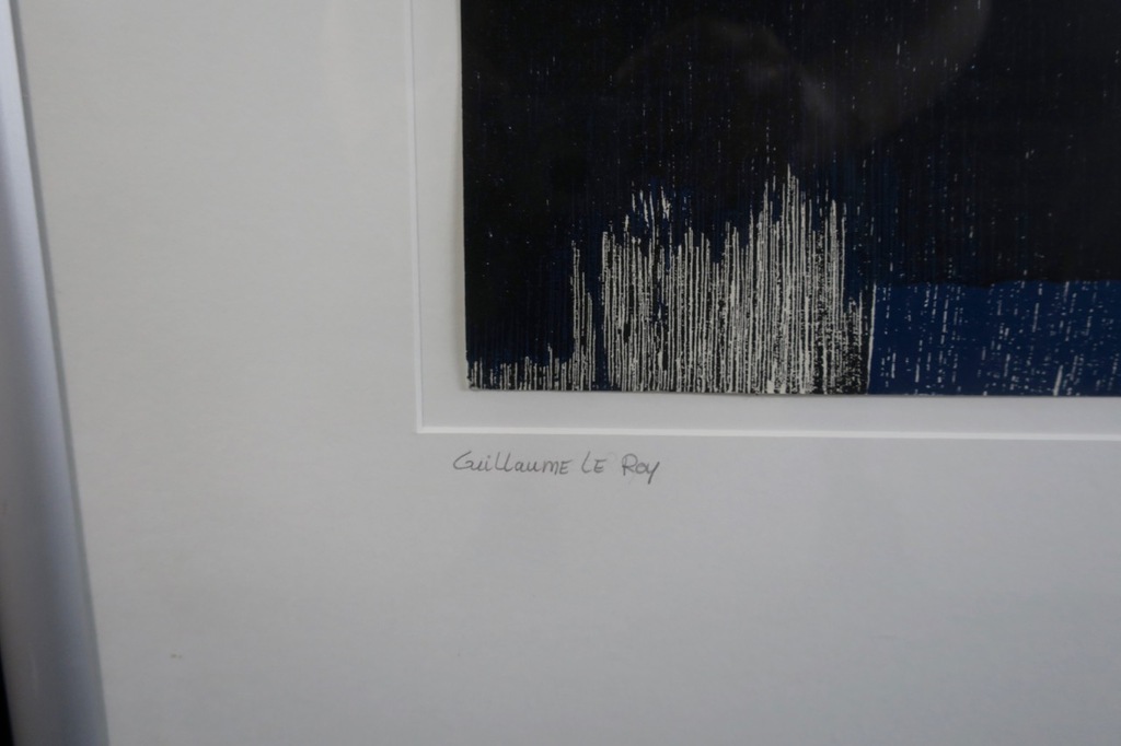 Guillaume Le Roy: Houtsnede, Z.T. - Ingelijst kopen? Bied vanaf 100!