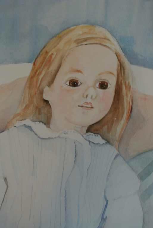 Een meer dan mooie Aquarel .Ledenpop. DAKA-Aanbieding!  kopen? Bied vanaf 23!
