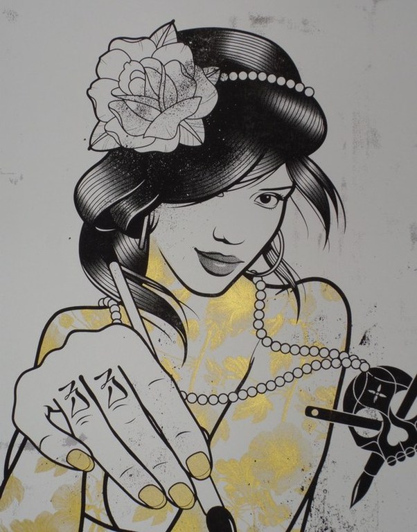 SEEL - 'China girl'- Screen print, hand signed. Edition 25 kopen? Bied vanaf 80!