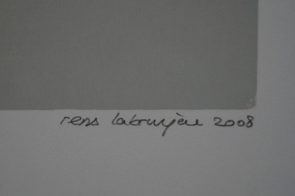 Rens Labruyere - gesigneerde zeefdruk - 2008 kopen? Bied vanaf 25!