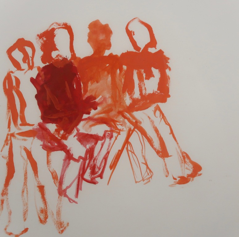 Wilfried Lansink: Olieverf op papier, Z.T. - Ingelijst kopen? Bied vanaf 40!