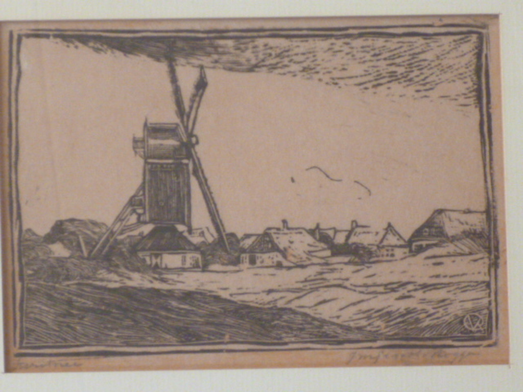 Johannes M. Graadt van Roggen - houtsnede - Bij Grave kopen? Bied vanaf 50!