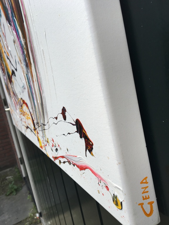 Gena - Abstract - 2017 - Gesigneerd kopen? Bied vanaf 250!