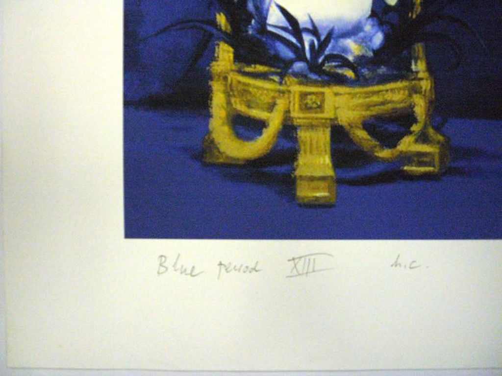 Rob Scholte Blue Period XIII, 2011, Zeefdruk en Print. h.c. Gesigneerd/Genummerd kopen? Bied vanaf 125!