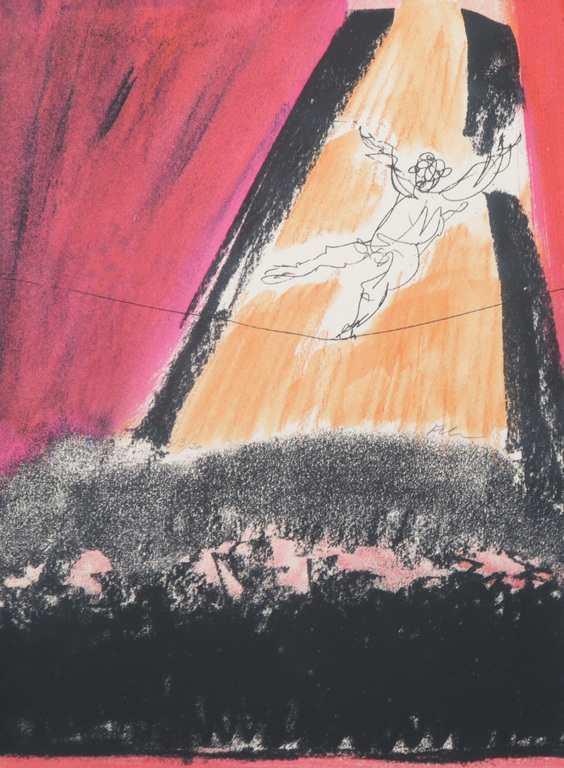 Luis Filcer: Litho, Circus III verkocht voor € 35!