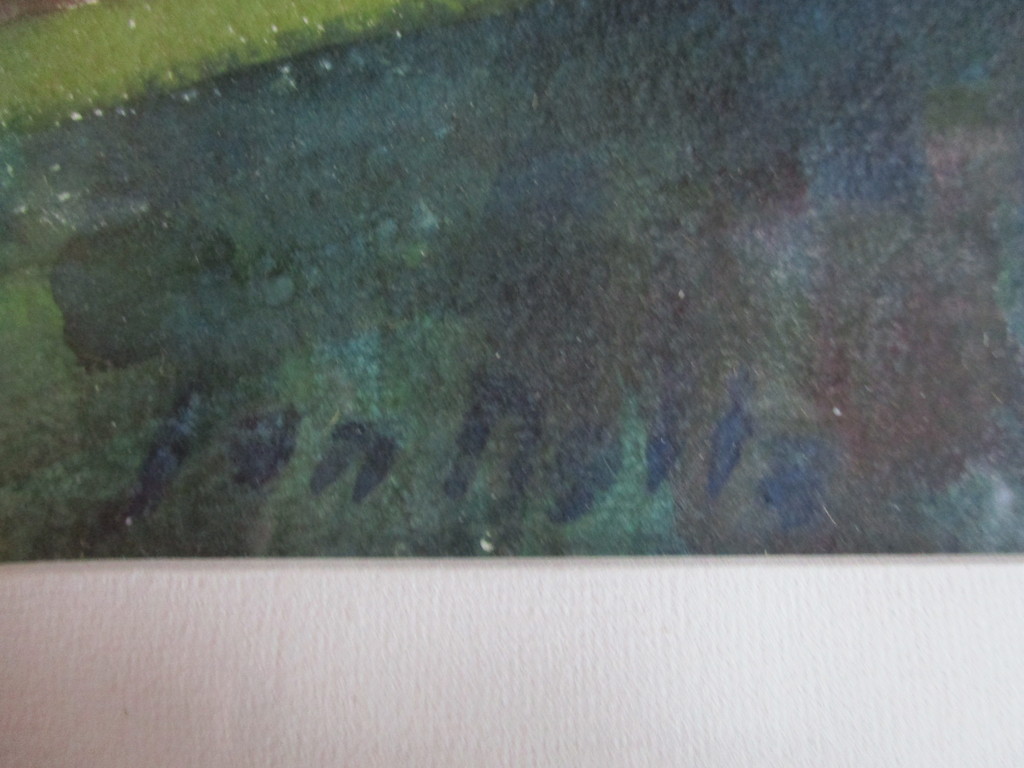 Jan Nolte: Aquarel, Amay kopen? Bied vanaf 75!