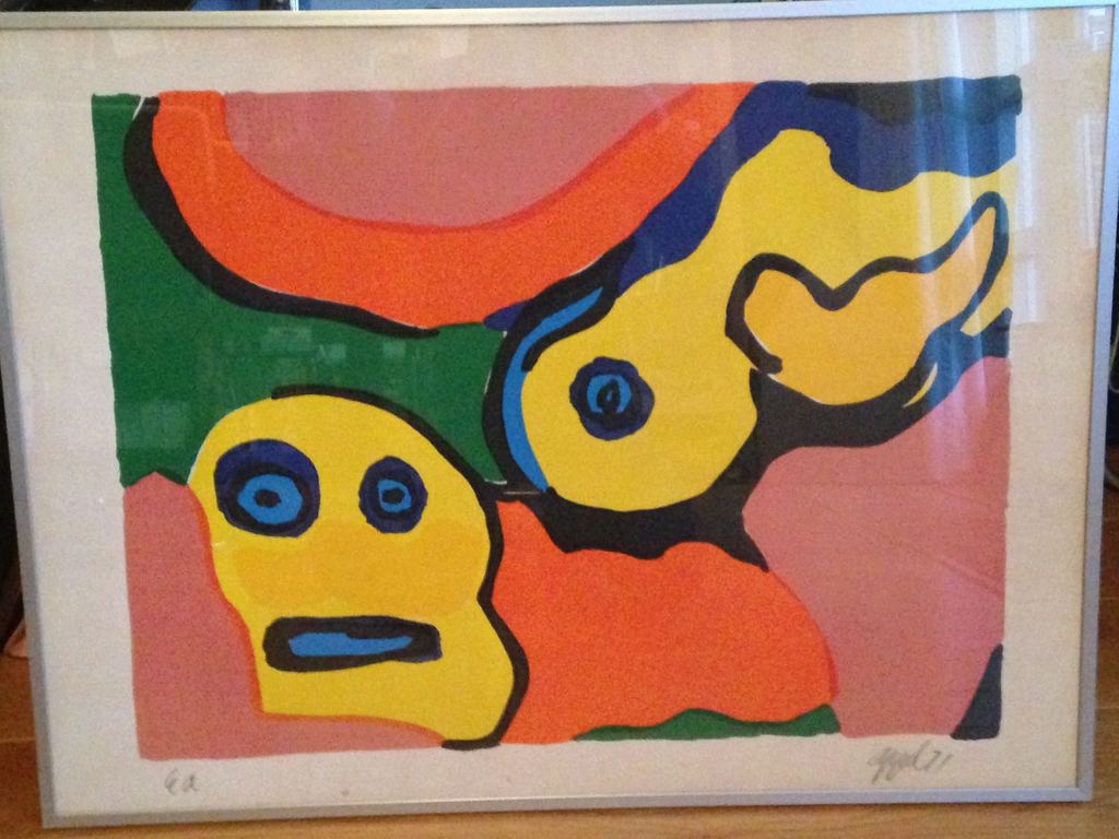 Karel Appel ,Zeefdruk  ,Zonder Titel kopen? Bied vanaf 750!