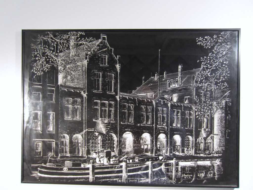 Johan van Zonderen (1925-1996) - Amsterdam Brandweerkazerne Nieuwe Achtergracht kopen? Bied vanaf 95!