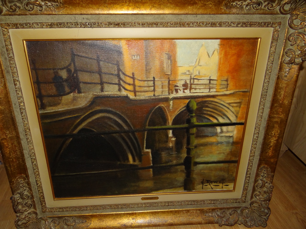 antiek schilder van rowet henri brug over de dyle te mechelen  kopen? Bied vanaf 600!