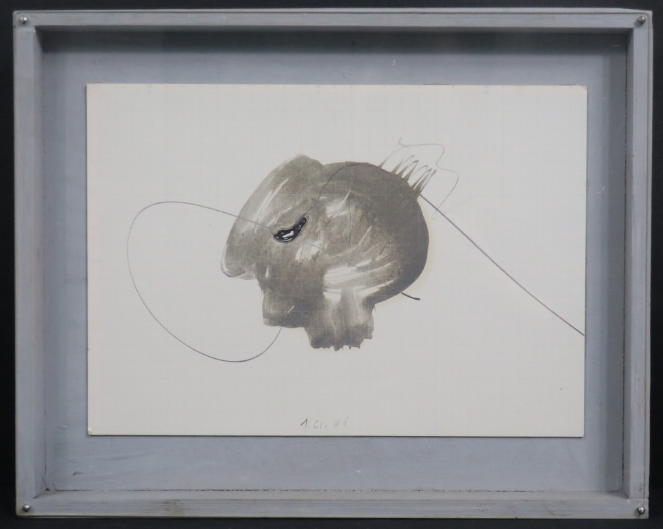 Johan Claassen: Gemengde techniek, Ideebebroeding - Ingelijst kopen? Bied vanaf 50!