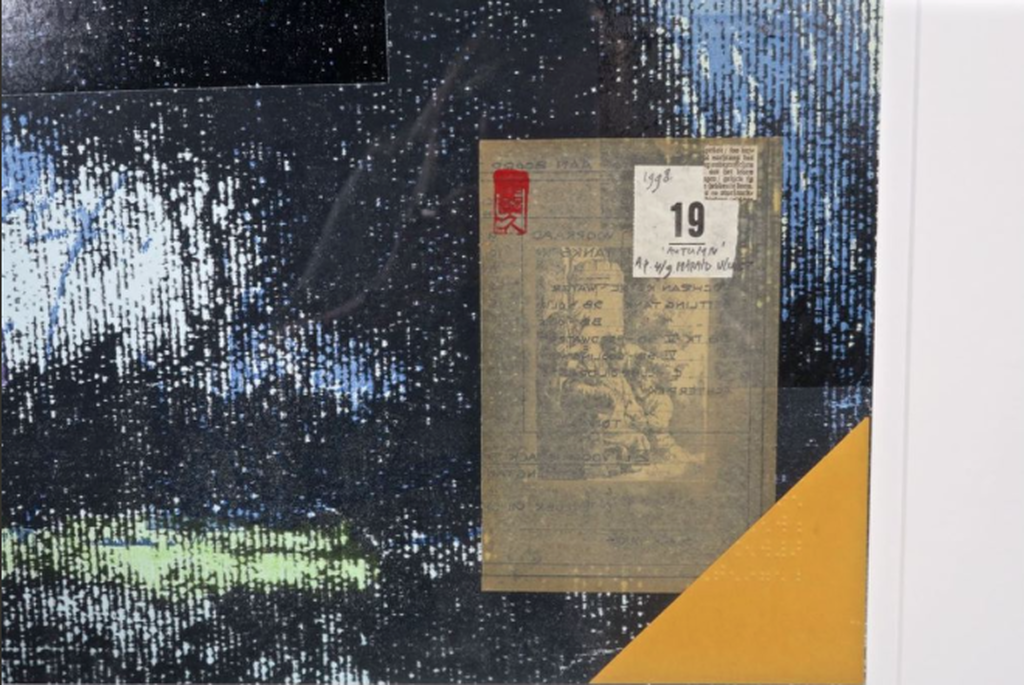 Harald Vlugt: Zeefdruk en collage, Autumn - Ingelijst kopen? Bied vanaf 35!