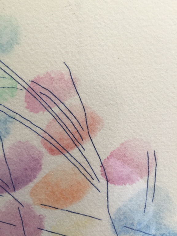 Jaap Hillenius : aquarel en ets : "Kleur en vorm "  kopen? Bied vanaf 110!