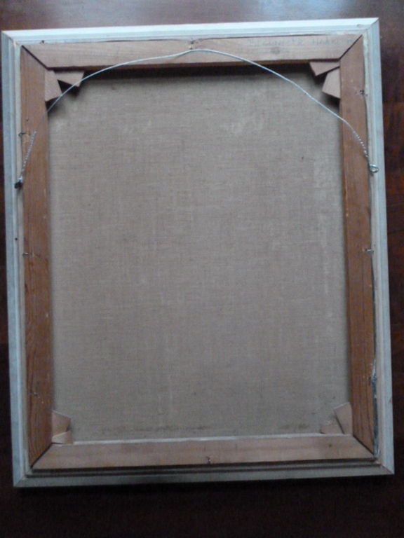 Hendrik Jan Wesseling-olieverf-Lange Begijnenstraat en Waalse Kerk Haarlem kopen? Bied vanaf 595!