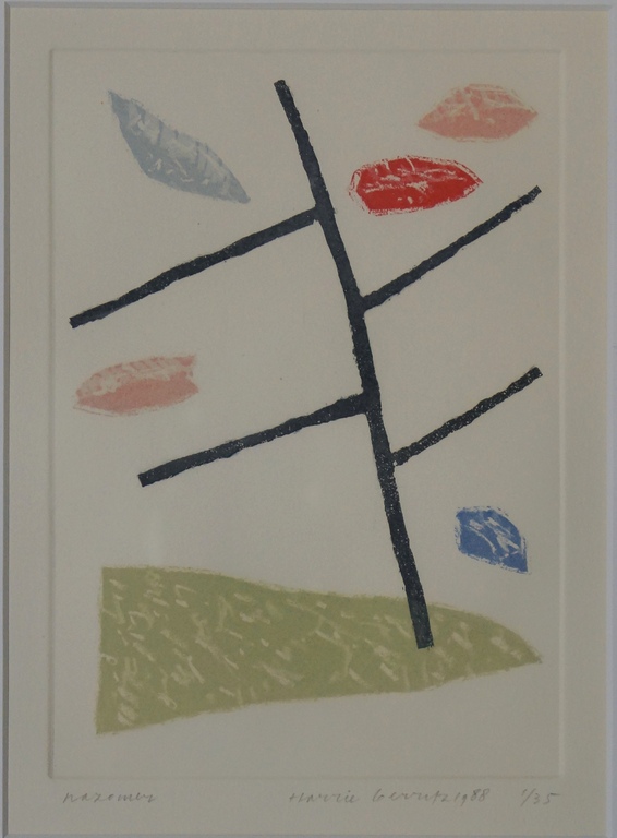 Harrie Gerritz (1940) - kleurenets verkocht voor € 105!