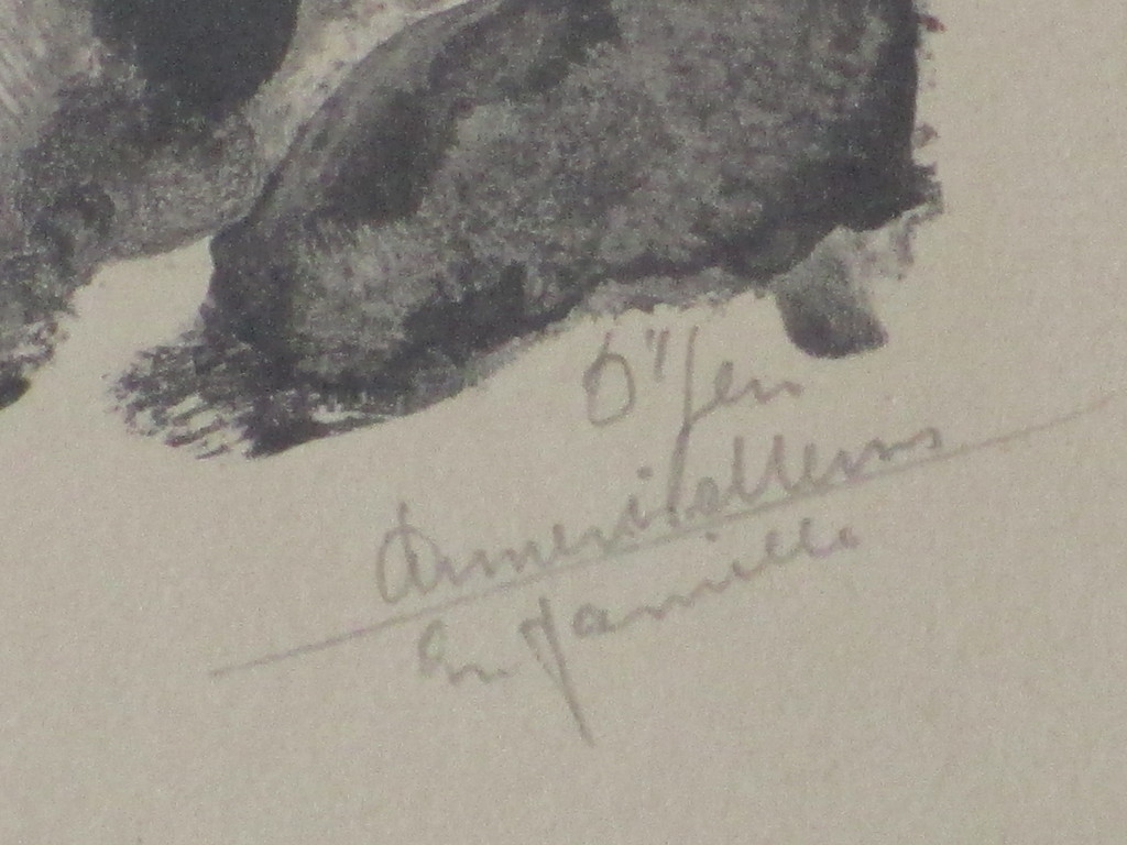 Harmen Meurs, En famille, Litho  kopen? Bied vanaf 1!