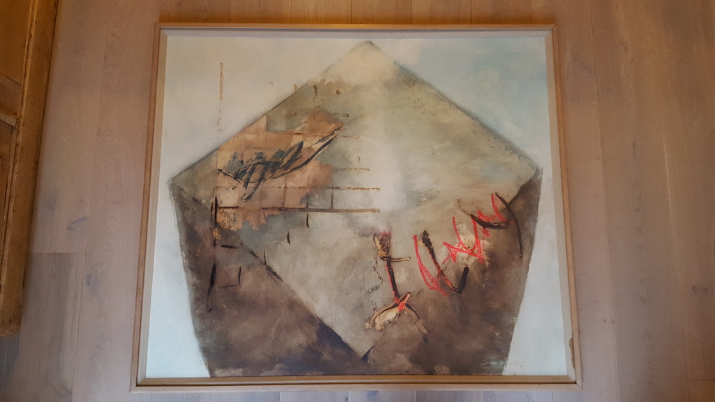 Zeer speciaal : Roy Fairchild - Woodard (1953) - acryl op paneel - gesigneerd kopen? Bied vanaf 175!