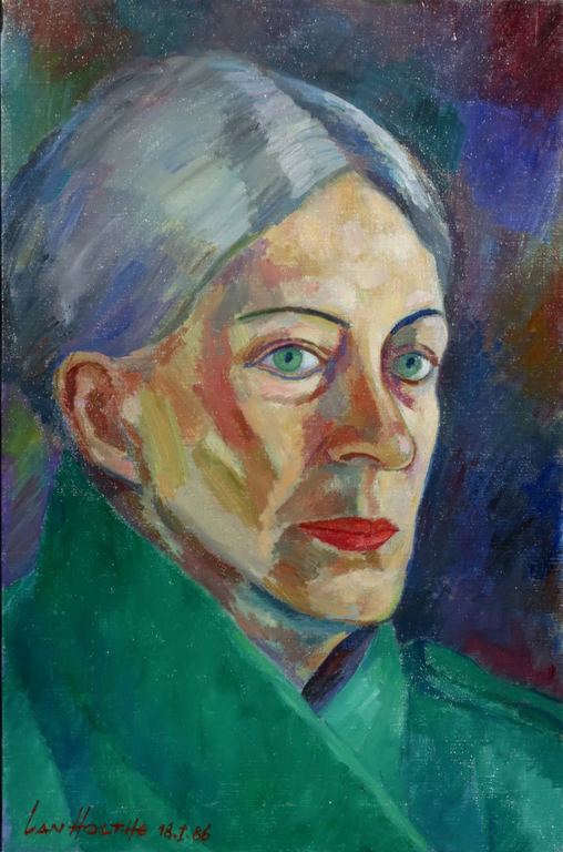 Jan van Holthe: Olieverf op doek, Marja kopen? Bied vanaf 20!