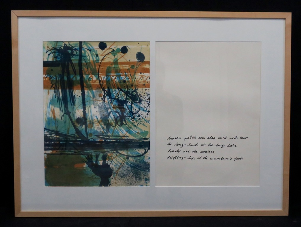 Sam Middleton: Litho, Z.T. III - Ingelijst verkocht voor € 60!