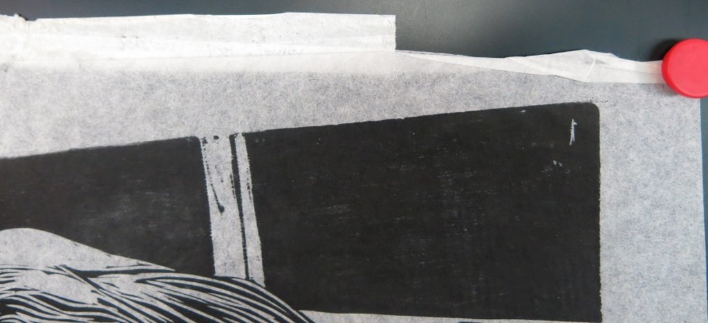 Jose Jansen: Houtsnede op rijstpapier, Zonder titel kopen? Bied vanaf 1!