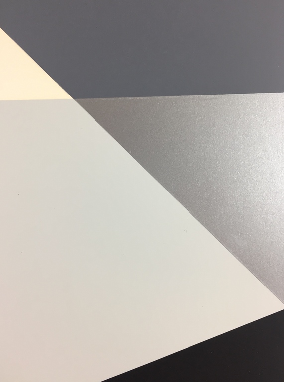 Christa van Santen, zeefdruk/collage, 'Serie III', 1995 kopen? Bied vanaf 1!