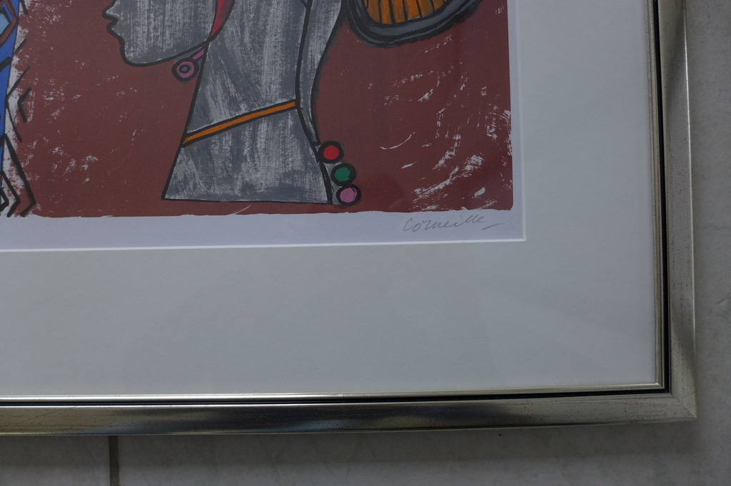 Corneille, Ingelijst litho, Afrikaanse vrouw. kopen? Bied vanaf 160!