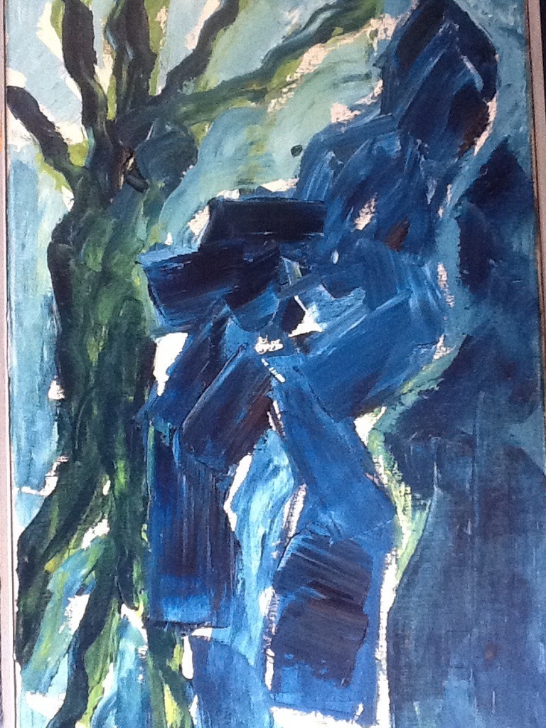 Jan Sierhuis, olieverf op doek, Nachtdier kopen? Bied vanaf 250!