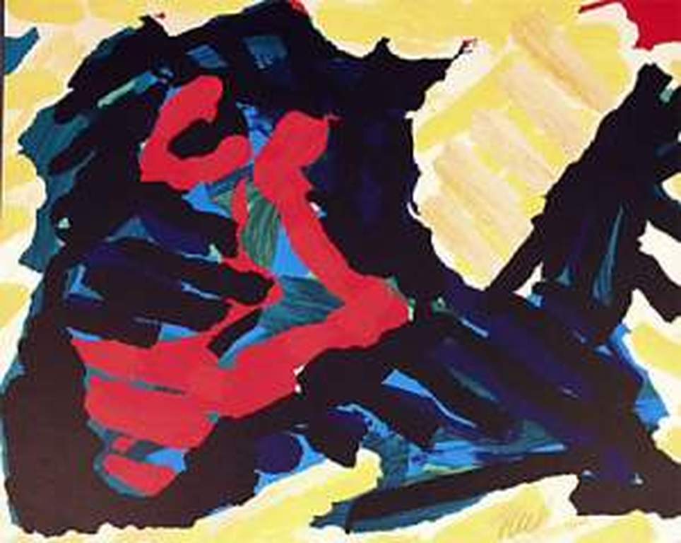 Karel Appel, zeefdruk Running Horse kopen? Bied vanaf 1!