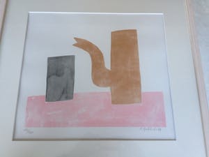 Klaas Gubbels - Klaas Gubbels : kleurenlitho Kan met beker kopen? Bied vanaf 220!