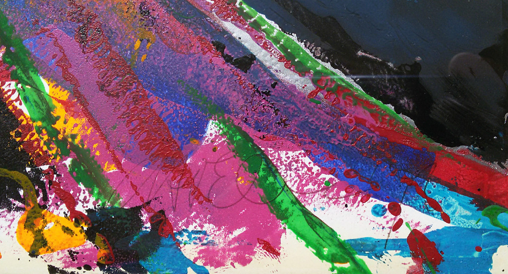 Jos Caelen - Abstract, olieverf op karton (prachtig ingelijst) kopen? Bied vanaf 95!