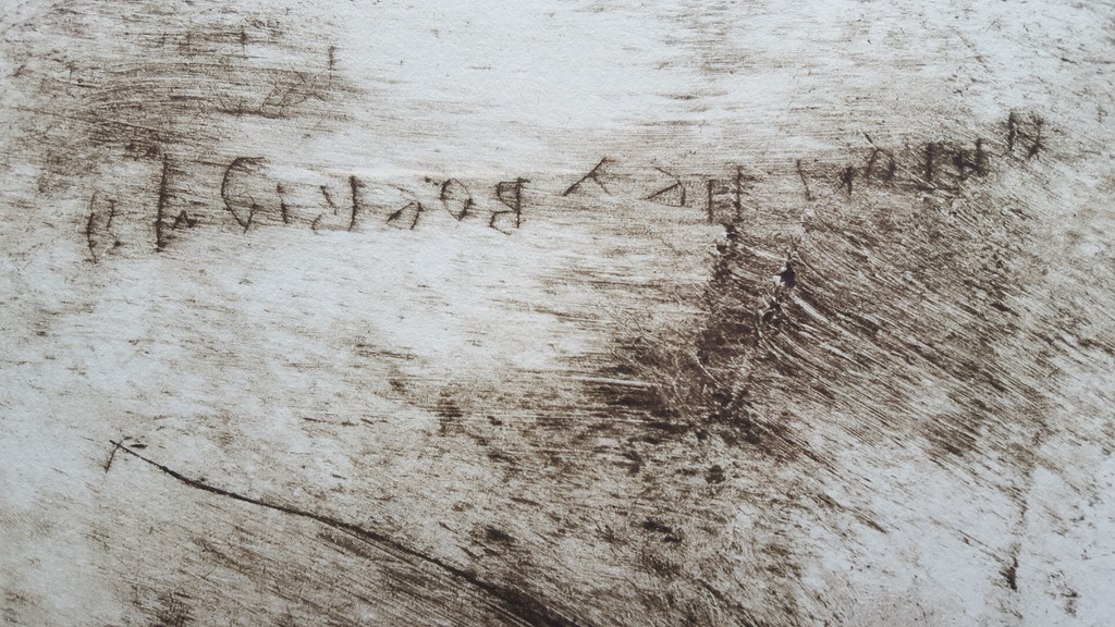 Anton Heyboer - Droge naald ets - gesigneerd en gulden afdrukken - 1978 kopen? Bied vanaf 145!