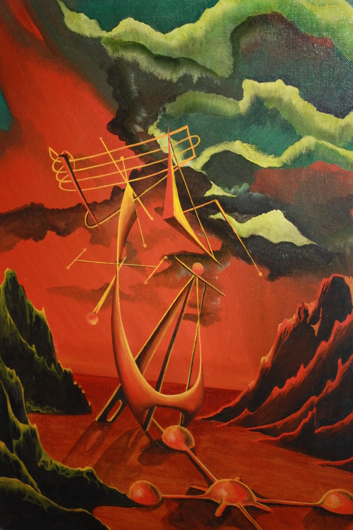 HETTY MULLER SURREALISTISCH LANDSCHAP kopen? Bied vanaf 1!