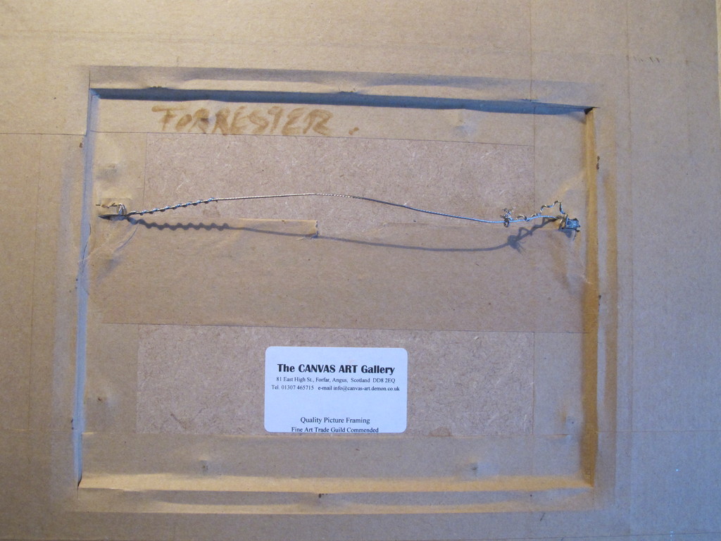 Olieverf op paneel van Forrester.  kopen? Bied vanaf 1!