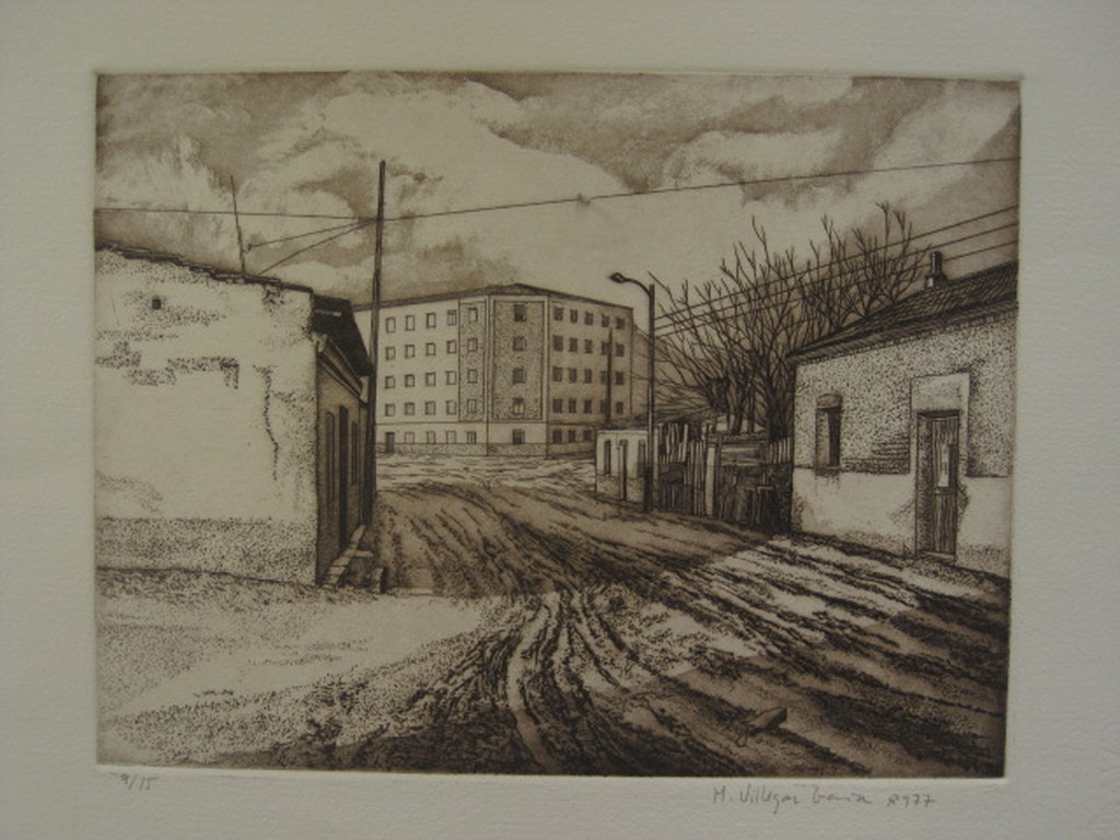 verfijnd realisme van Mariano Villegas Garcia - Zeer beperkte oplage Ets -   kopen? Bied vanaf 1!