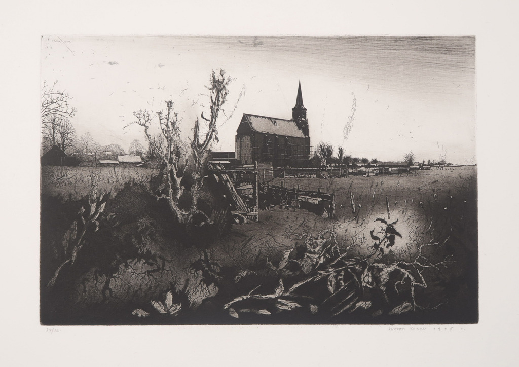 Simon Koene: Ets en aquatint, Zonder titel I kopen? Bied vanaf 50!