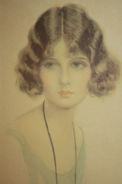 ART DECO LITHO ges HP verkocht voor € 40!