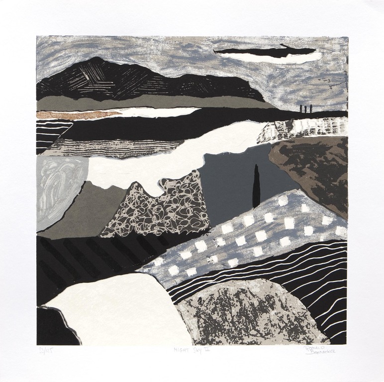 Ronald Boonacker, Night Sky III, Zeefdruk kopen? Bied vanaf 1!