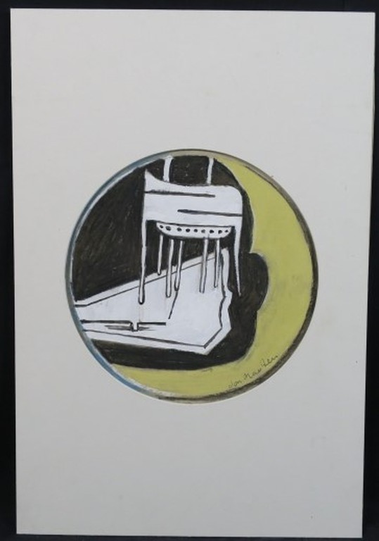 Jon Marten: Gouache, Z.T. Piano kopen? Bied vanaf 1!